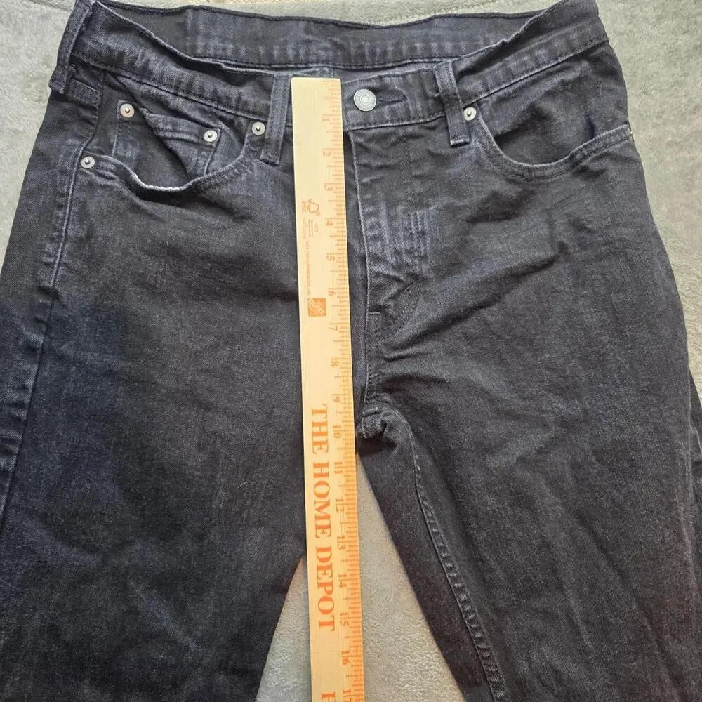 Levi's 559 Jeans Mens 32x34 Black Dark Wash Relaxed Fit Straight Leg Denim